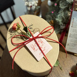 92M Leather Beading String Buckskin Rope Braid Gift Box Decoration  Stock