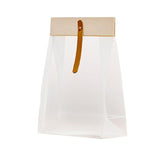 100pcs Clear Frosted Plastic Food Seal Bags: Exquisite Packaging