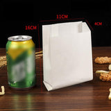 1000PCS Oil-proof Takeaway Paper Bags for Premium Takeout Supply