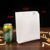1000PCS Oil-proof Takeaway Paper Bags for Premium Takeout Supply