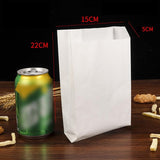 1000PCS Oil-proof Takeaway Paper Bags for Premium Takeout Supply