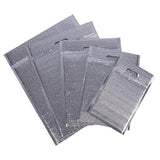 100Pcs Aluminum Foil Insulated Food Storage Bags for Thermal Cooling