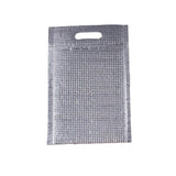 100Pcs Aluminum Foil Insulated Food Storage Bags for Thermal Cooling