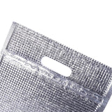 100Pcs Aluminum Foil Insulated Food Storage Bags for Thermal Cooling