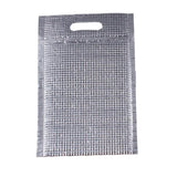 100Pcs Aluminum Foil Insulated Food Storage Bags for Thermal Cooling