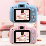 Mini Digital Children Camera HD 1080P LCD Camera Toy Kids Gift + 32G TF Card