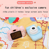 Mini Digital Children Camera HD 1080P LCD Camera Toy Kids Gift + 32G TF Card