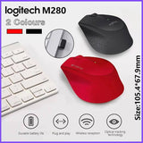 Logitech M280 Ergonomic Wireless Mouse Optical 2.4G For Pc Laptop Mac Linux