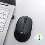 Logitech M280 Ergonomic Wireless Mouse Optical 2.4G For Pc Laptop Mac Linux