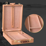 Portable Folding Easel Art Drawing Painting Wood Table Desktop Box Board