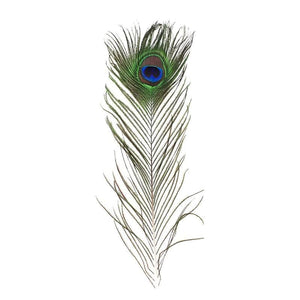 5-10PCS Natural Peacock Tail Eyes Feathers 75-80cm 26-30cm DIY Craft Vase Decor