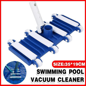 Pool Set Pool Vacuum Vac Head Flexible Wheels Swimming Heavy Duty