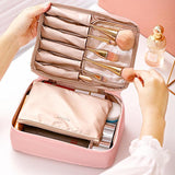 Travel Cosmetic Storage Makeup Bag Toiletry Wash Organizer Waterproof Portable