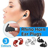 Ultra Soft Silicone Ear Plug Noise Reduction Flexible Reusable Study Sleep Plugs
