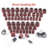384Pcs Drum Sanding Kit For Nail Drill Bits Dremel Accessories Rotary Tool Set