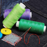 50 Rolls Polyester Colors Sewing Thread Box Kit Set For DIY Sewing Machine Home