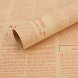 45X Gift Packaging Packing Material Kraft Tissue English Newspaper Bouquet Paper