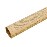 45X Gift Packaging Packing Material Kraft Tissue English Newspaper Bouquet Paper