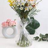 3Sizes Clear Cellophane Wrap Roll Gift Flower Bouquet Baskets Wrapping Paper