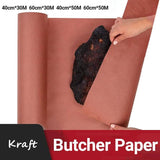 Pink Kraft Butcher  Roll Food Grade Oil absorbent paper for outdoor grilling
