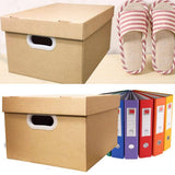 5Pcs File Paper Storage Box Storage Holder Office Sundries Storage Organizer