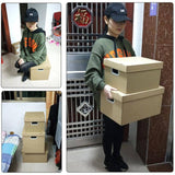 5Pcs File Paper Storage Box Storage Holder Office Sundries Storage Organizer