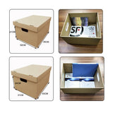 5Pcs File Paper Storage Box Storage Holder Office Sundries Storage Organizer