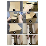 5Pcs File Paper Storage Box Storage Holder Office Sundries Storage Organizer