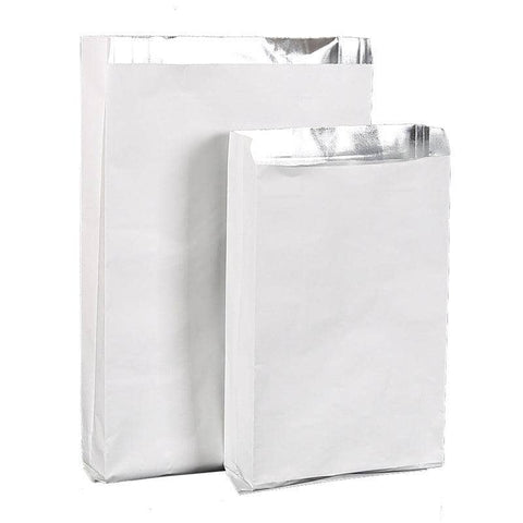 Aluminum Foil Lined Chips Bbq Chicken Paper Bags Disposable Greaseproof Takeaway