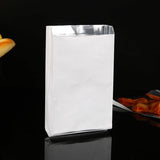 Aluminum Foil Lined Chips Bbq Chicken Paper Bags Disposable Greaseproof Takeaway