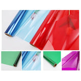 40�30M Cellophane Roll Film Plain Colourful Thick Florist Hamper Gift Wrap Craft