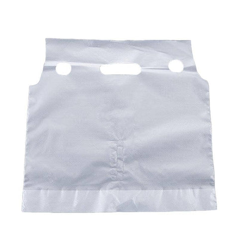 500Pcs 1/2 Cup Take Out Bags Cup Carrier Clear Handle Drink Carrier Plastic Bags