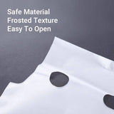 500Pcs 1/2 Cup Take Out Bags Cup Carrier Clear Handle Drink Carrier Plastic Bags