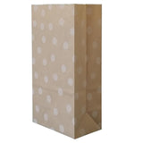 100PCS 4Styles Vintage Kraft Paper Bags Food, Candy, Wedding & Party Favors