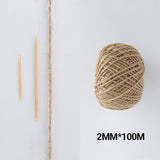 Sisal Rope Natural Jute Hemp Manila Twine String Cord 1-14mm Thick Craft DIY