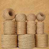 Sisal Rope Natural Jute Hemp Manila Twine String Cord 1-14mm Thick Craft DIY