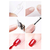 500 PCS Fake French Nail Tips White Clear Stiletto False Gel Pointy Art Acrylic