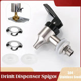 304 Stainless Steel AU Beverage Dispenser Bar Spigot Faucet Tap Water Wine Drink