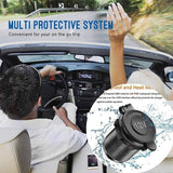 2PCS Waterproof 12V Car Truck Boat Cigarette Lighter Socket Power Adapter Outlet