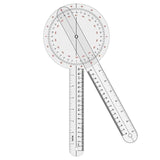 49CM 360 Degrees Calibrated Goniometer Physio Medical Joint Angle Measure Ruler