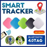 Mini Bluetooth Tracker Key Dog Pet Tag GPS Smart Finder Locator Wallet Alarm