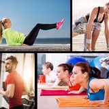 Black White Sweatproof Wireless Bluetooth Earphones Headphones Sport Gym