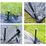 200x Grass Pegs Lawn Turf Weed Mat Plastic Pins Stakes Anchor Lawn Sod Fasten