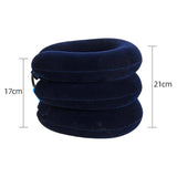 Air Inflatable Neck Pillow Head Cervical Traction Support Stretcher Pain Relief
