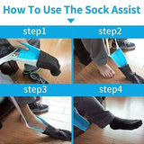 Sock Aid Easy On And Off Stocking Slider Pulling Assist Device Compression Sock