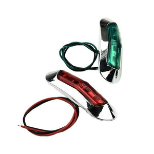 1set Boat Navigation Lights Waterproof Marine Utility Led Strip Lights 12-24V