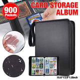 900 Pockets Cards Holder Storage Bag 900 Card Holder Capacity Album Collector