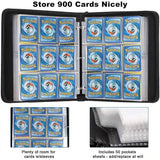 900 Pockets Cards Holder Storage Bag 900 Card Holder Capacity Album Collector