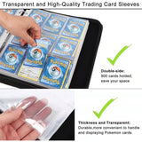 900 Pockets Cards Holder Storage Bag 900 Card Holder Capacity Album Collector
