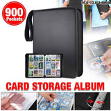 900 Pockets Cards Holder Storage Bag 900 Card Holder Capacity Album Collector